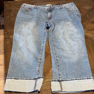 Hunter Denim Blue Stovepipe Jeans